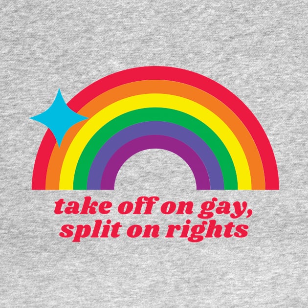 (pocket size) take off on gay, split on rights by Half In Half Out Podcast